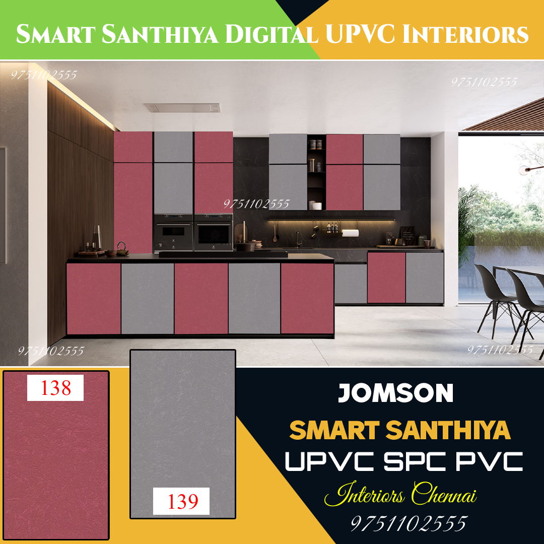 upvc modualr kitchen colors